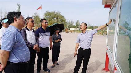 靜安慈善赴巴楚考察調研援疆項目，助力慈善基金會網站信息化建設